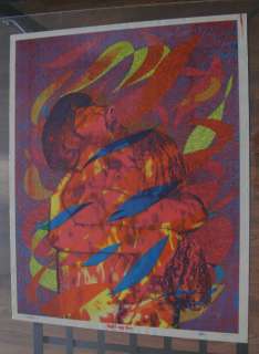 1967 San Francisco Publishing Light My Fire P. Olson Vintage Poster 