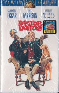 DOCTOR DOLITTLE VHS 1994 REX HARRISON SEALED OOP RARE 086162813634 