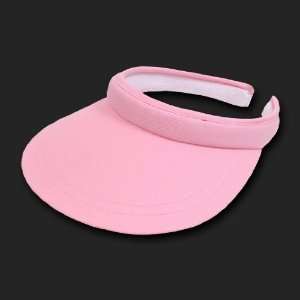  CLIP ON VISOR AND TENNIS GOLF PINK HAT CAP HATS 