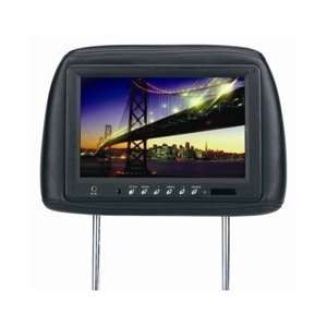  Gryphon MV PL920DVD B 9.2in Repl Headrest With Dvd   Black 