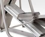 The ramp angle is fully adjustable from 15 to 30 degrees, allowing you 