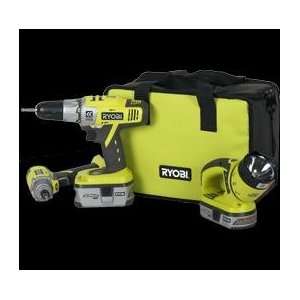  Ryobi AutoShift Drill and Impact Driver Kit