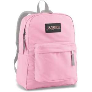  JanSport SuperBreak Classic Backpack (Pink Princess 