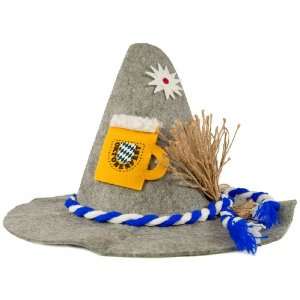  Oktoberfest Felt Hillbilly Party Hat w Bavarian Stein 