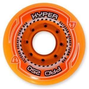  Hyper PRO 250 outdoor hockey skate wheels 76mm   76mm x 