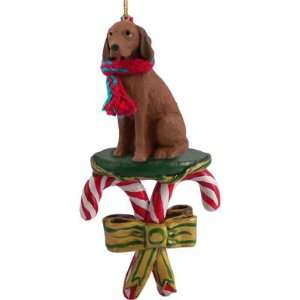  Vizsla Dog Candy Cane Holiday Christmas Tree Ornament 