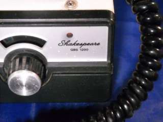 Vintage Shakespeare GBS 1200 Marine Radio VHF FM Radio  