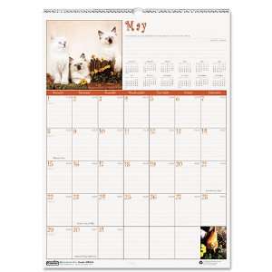  Products   House of Doolittle   Kittens Monthly Wall Calendar 