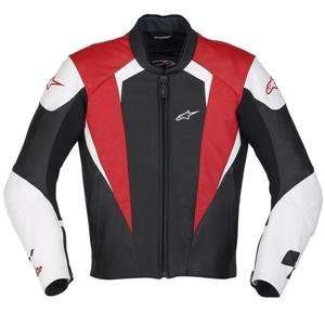    Alpinestars MotoGP Jerez Leather Jacket   52/Red Automotive