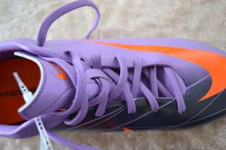 New Mens Nike Mercurial Purple Soccer Cleats Size 11  
