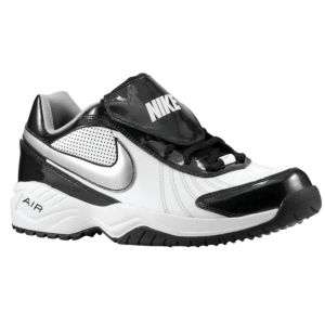 Nike Air Diamond Trainer   Mens   Baseball   Shoes   White/Black 