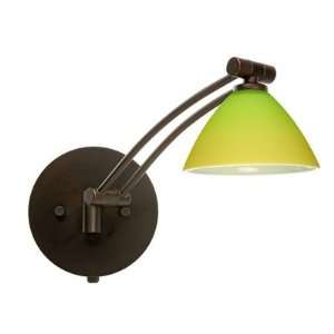  Besa Lighting 1WW 1743 Domi Swing Arm Wall Sconce Finish 