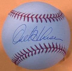 autographed signed oml baseball los angeles dodgers mint mlb baseball 
