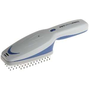 Pet Groom Pro Ionic, Self Cleaning Pet Brush with Detachable Head