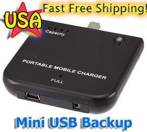   Portable Mobile Charger Backup Battery for Smart Cell Phone 1900 mAh