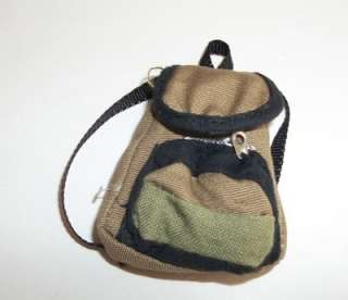 Kacki Tan & Green Backpack 9 Bratz Doll Accessories  