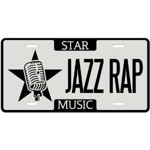  New  I Am A Jazz Blues Star   License Plate Music