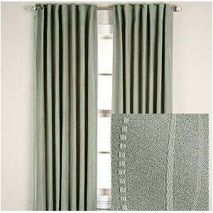   Patterned Back Tab Curtain Versatile Corbin Stone 