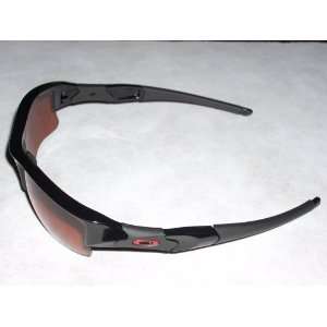   OAKLEY FLAK JACKET XLJ JET BLK/VR28/RED SUNGLASSES