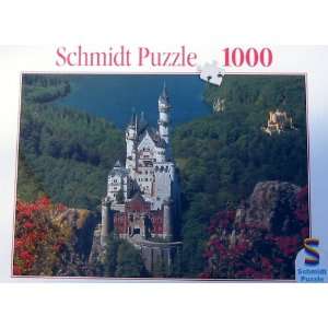  1000pc. Neuschwanstein Castle Jigsaw Puzzle Toys & Games