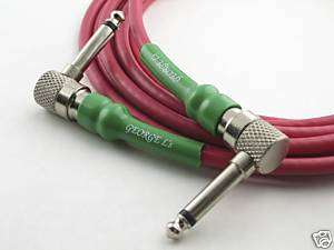 George Ls Master Series Red Cable 15FT Green caps R/R  