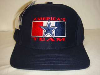 Americas Team NFL Snap Back Flat Bill hat