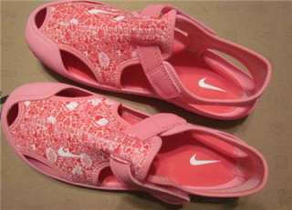 Nike Kids Youth Sunray Protect Perfect Pink/White/A.Pink Sandals 