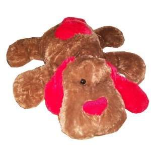 26 Plush Dog with Heart on back Toys & Games