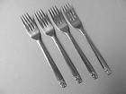 Oneida Profile Stainless Flatware PLYMOUTH ROCK 6 Dinner Forks  