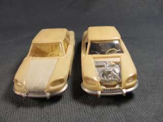 USSR vintage toy Plastic Car diplomatic limousine Panhard Tbilisi LOT 