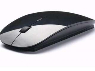 Newest 2.4 GHz Wireless USB Optical Mouse For APPLE Macbook Mac, Black 