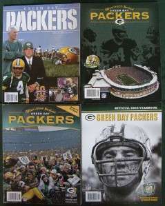 GREEN BAY PACKERS COMPLETE YEARBOOK SET 1960 2011 NRMT  