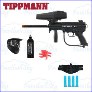Tippmann A 5 A5 Mega Pack Paintball Gun Marker Package With Paddle 