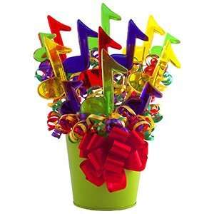 Musical Note Lollipop Candy Bouquet Grocery & Gourmet Food