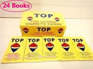 Top Cigarette Papers 24 Books Box  