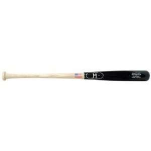  MPowered Wood Baseball BatNorthern Ash WoodBlack Barrel 