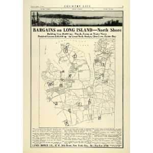  Homes NY Long Island North Shore Building Sites Listing Acres Map 