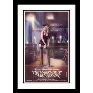 Marriage of Maria Braun 32x45 Framed and Double Matted Movie Poster 