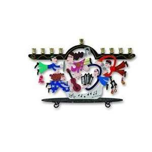  Judaica AVJ MEN 74002 9 H Karen Rossi Musicians Menorah 