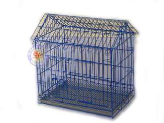 24 blue Folding Pet Dog Cat Wire Cage Crate Kennel  