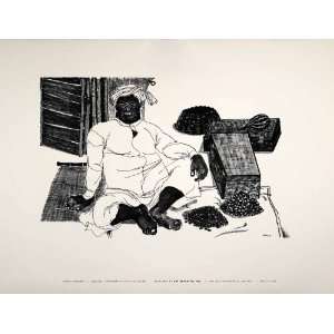   Money Changer Dot Engravers   Original Lithograph