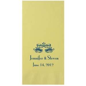  Personalized Guest Towel Napkins   Mimosa (100 Napkins 
