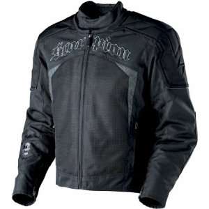   Scorpion Hat Trick Mesh/Textile Motorcycle Jacket Black MD Automotive