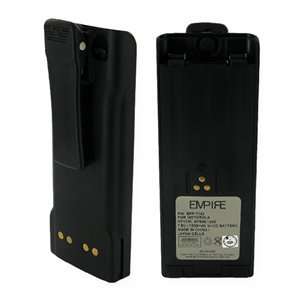   mAh Black Two Way Radio Battery for Motorola MTX9000 GPS & Navigation