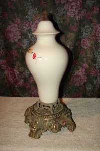 Vtg Porcelain Hand Painted Table Lamp Falkenstein 1919  