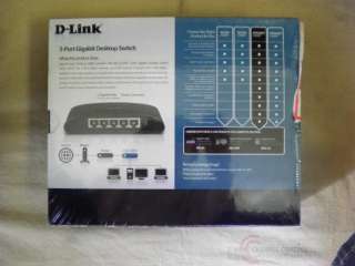 Link DGS 1005G 5 Port Gigabit Desktop Switch $40  
