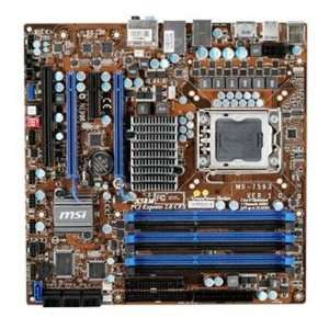  MSI X58M Desktop Motherboard   Intel   Socket B LGA 1366 