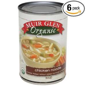 Muir Glen Soup, Og, Chicken Noodle, 14.50 Ounce (Pack of 6)  