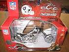 Oakland Raiders 1/18 Scale Diecast OCC Chopper 2005 Football Bike 
