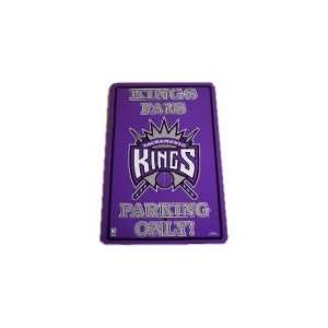 NBA SACRAMENTO KINGS TEAM LOGO PARKING SIGN  Sports 